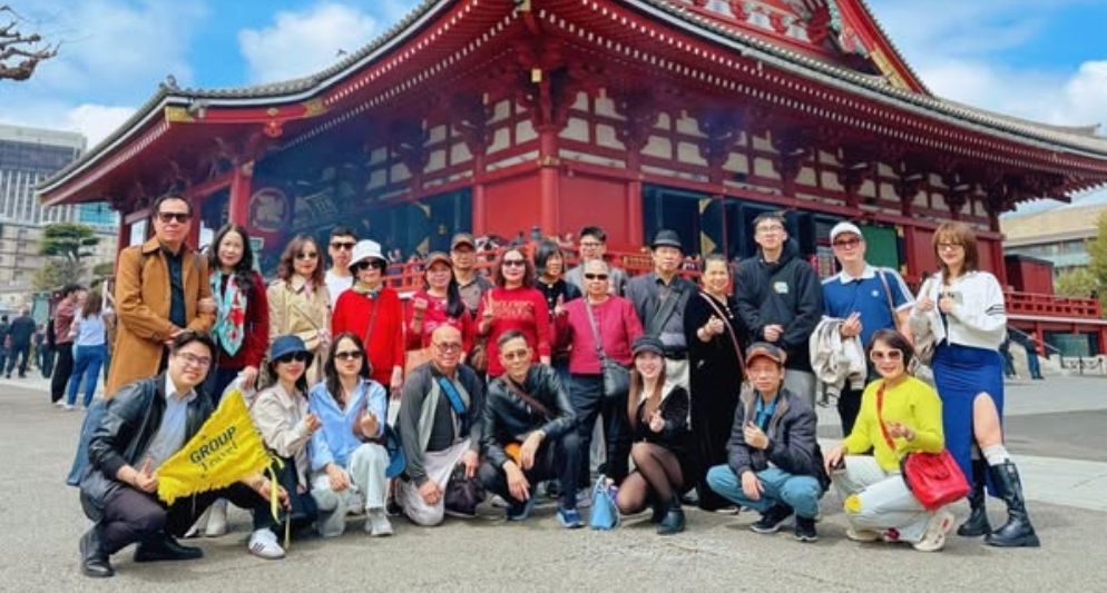Đoàn du lịch Nhật Bản mùa hoa anh đào 2025