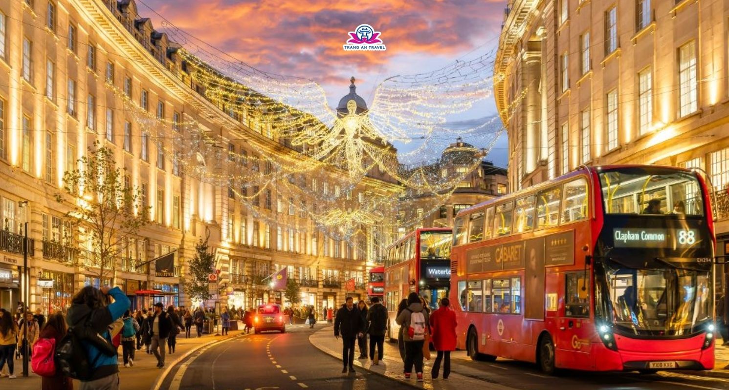London mùa Giáng sinh – Sắc màu cổ kính trong xứ sở sương mù