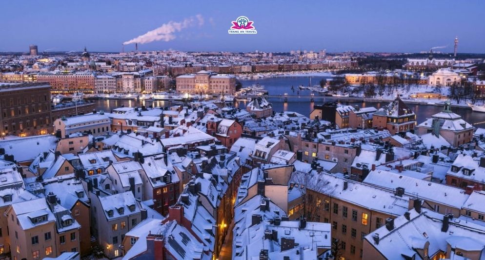 Thời tiết Thụy Điển tháng 1 – Trải nghiệm mùa đông Bắc Âu trong hành trình tour châu Âu