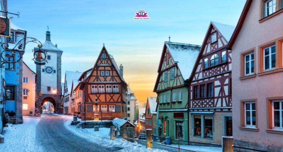 Thời tiết Đức tháng 1 – Trải nghiệm mùa đông châu Âu cùng hành trình tour du lịch Đức