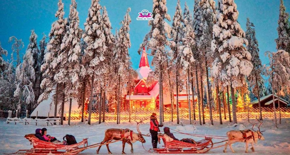 Làng ông già Noel ở Lapland – Giấc mơ Giáng sinh nhiệm màu ở Phần Lan