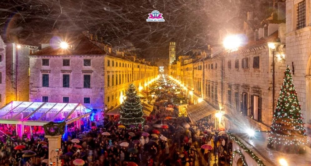 Thời tiết Croatia tháng 12 – Khung cảnh mùa đông châu Âu đầy mê hoặc