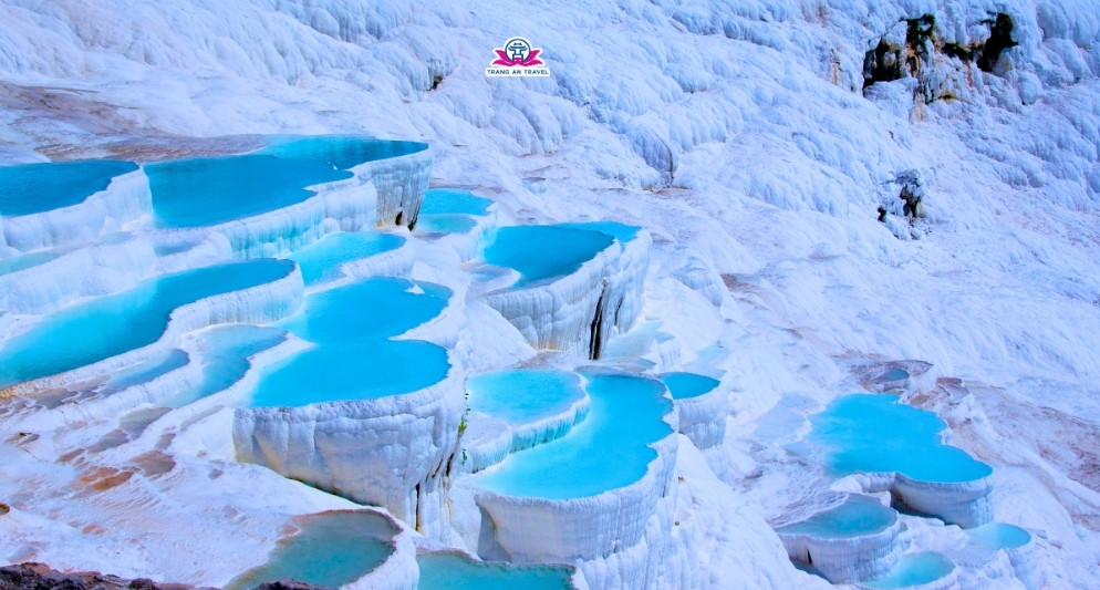 Pamukkale – Lâu đài bông trắng kỳ ảo trong hành trình tour Thổ Nhĩ Kỳ