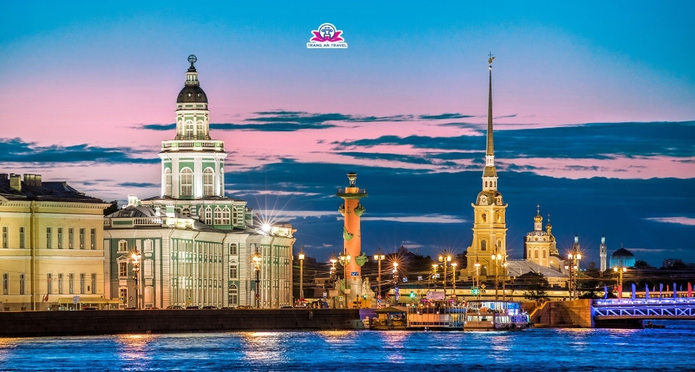 Những nơi ngắm đêm trắng tuyệt đẹp khi du lịch Nga