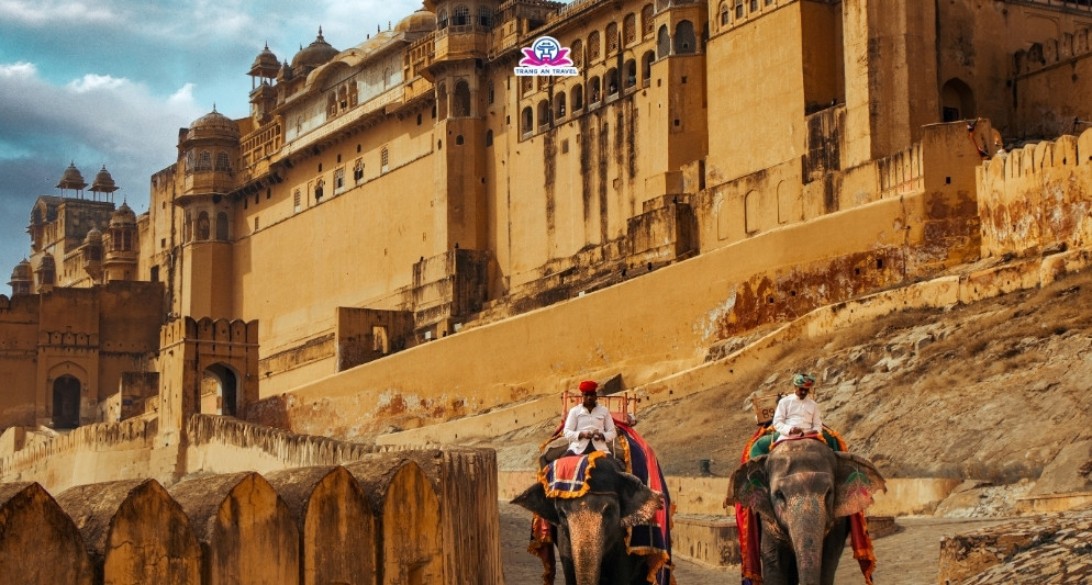 Cưỡi voi lên pháo đài Amber – Trải nghiệm không thể bỏ lỡ tại Jaipur