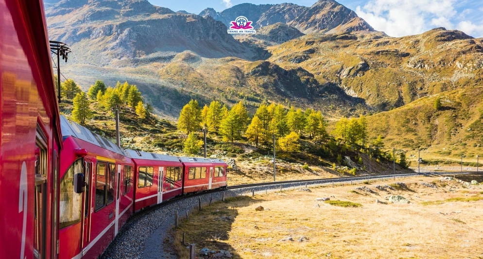 Kinh nghiệm đi tàu hỏa châu Âu mùa thu
