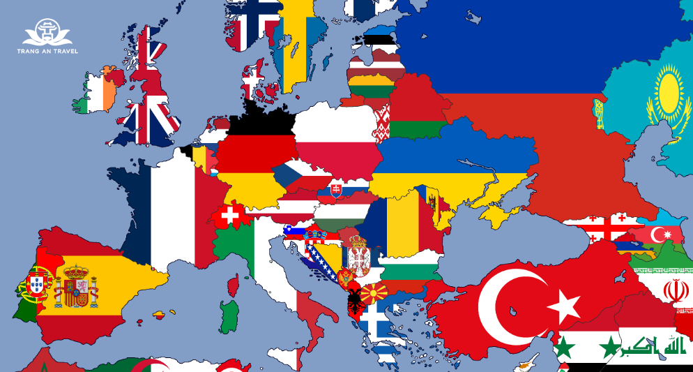 Quốc kỳ các nước châu Âu tiêu biểu
