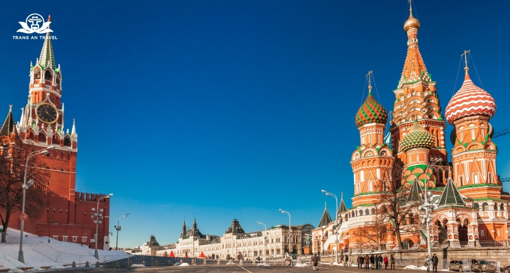 7 thành phố du lịch Nga nổi tiếng với khách Việt