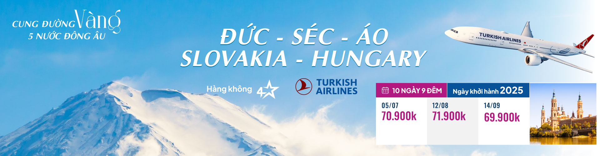 Cung Đường Vàng Châu Âu